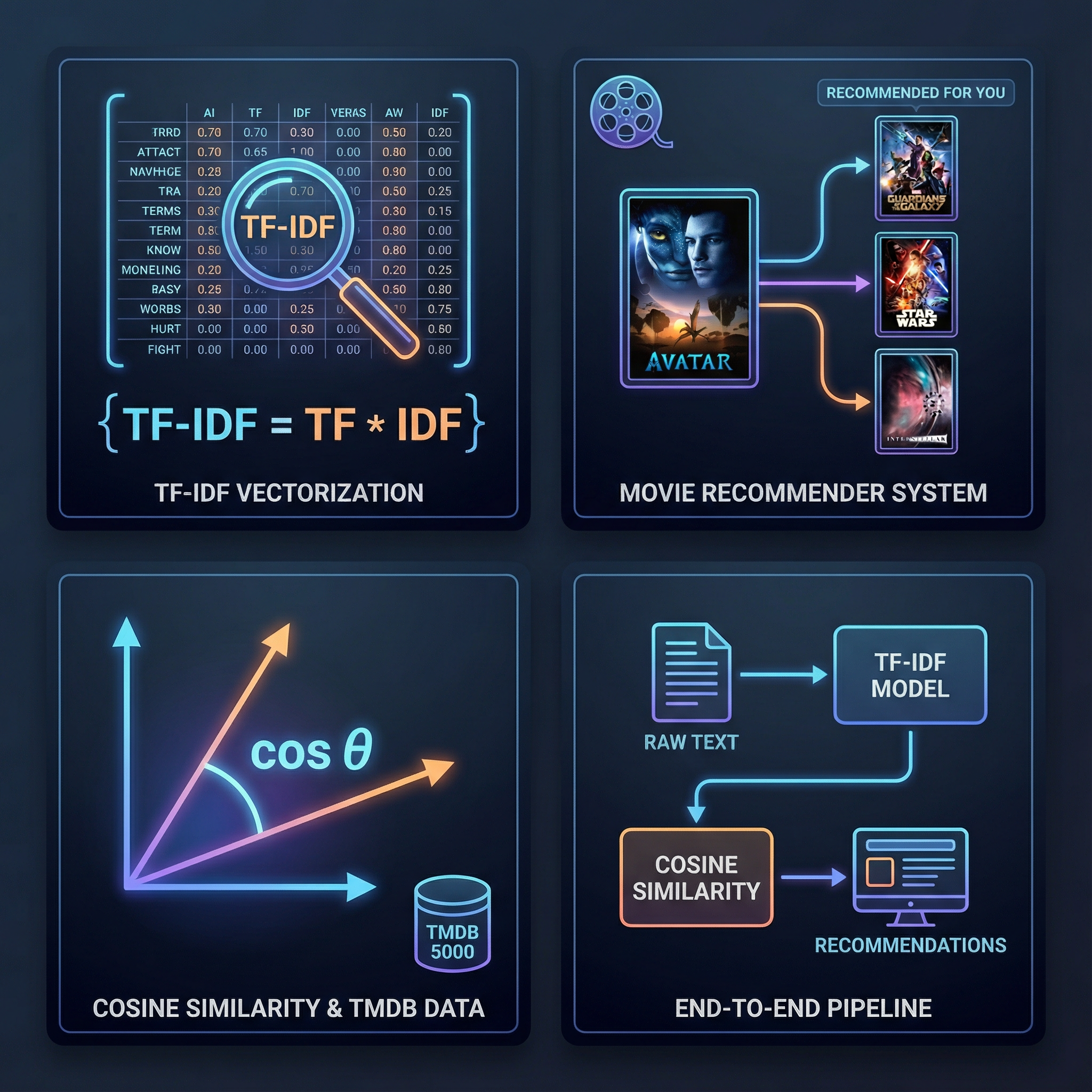 TF-IDF Movie Recommender